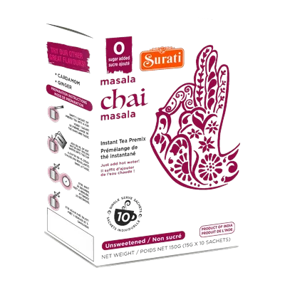 Surati Masala Chai Unsweetened Instant Tea Premix, at Shahi Groceries