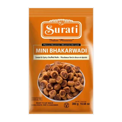 Surati Mini Bhakarwadi, 300 g, at Shahi Groceries