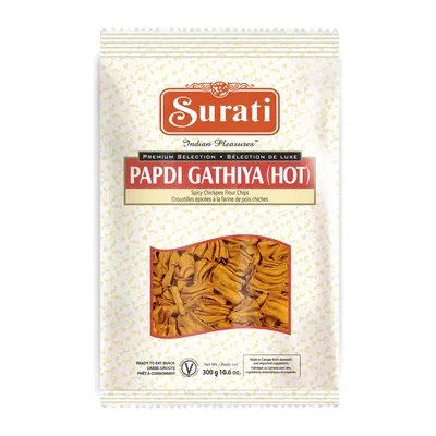 Surati Papdi Gathiya Hot, 300 g, at Shahi Groceries