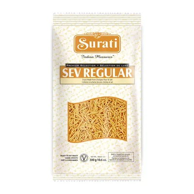 Surati Sev Regular Medium, 300 g, at Shahi Groceries