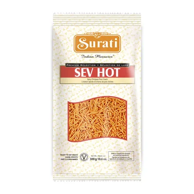 Surati Sev Tikhi Hot, 340 g, at Shahi Groceries