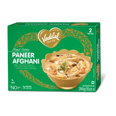 Vadilal Paneer Afghani, 284 g, at Shahi Groceries