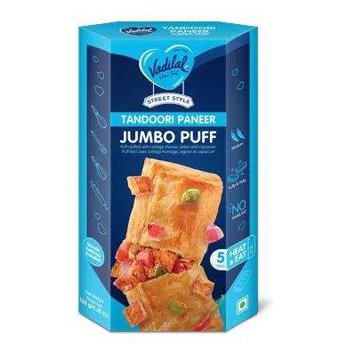 Vadilal Tandoori Paneer Jumbo Puff, 125 g, at Shahi Groceries