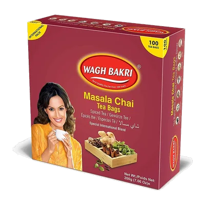 Wagh Bakri Masala Tea Bags, 100 Bags, at Shahi Groceries