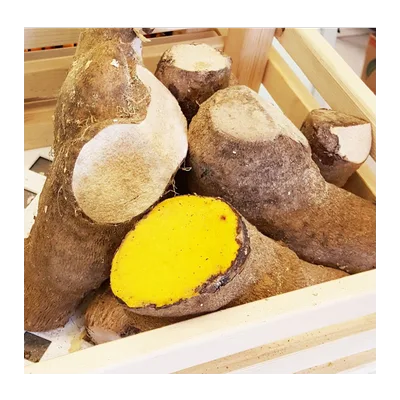 Yellow Yam, at Shahi Groceries